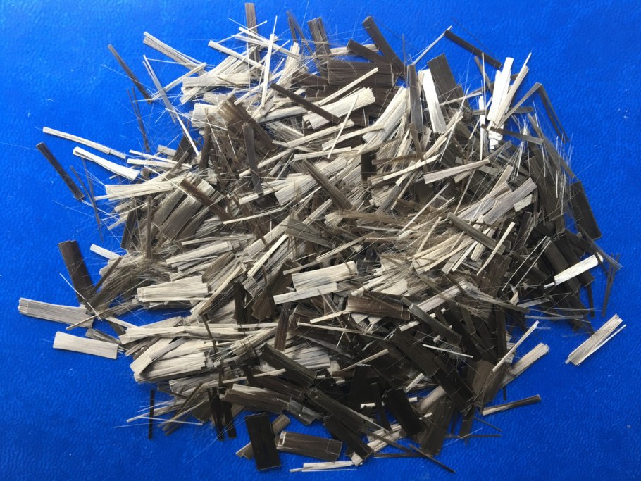 Фибра армирующая базальтовая 12-20 мм