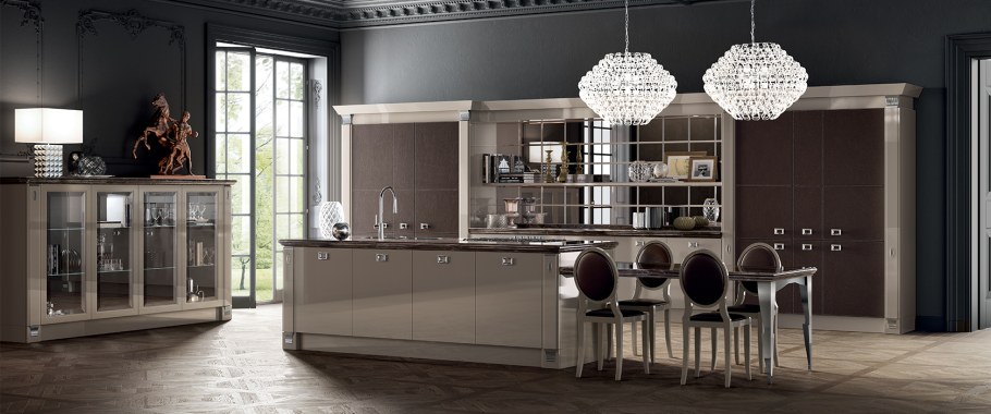 Кухни баккара Scavolini