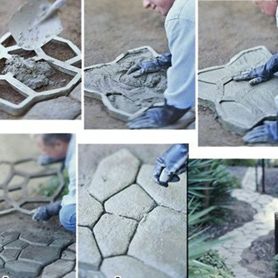 Штамп для бетона под брусчатку