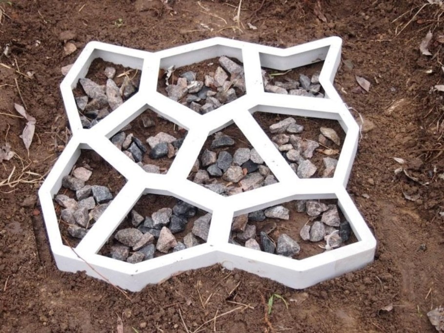 Форма для отливки садовых дорожек 50*50*6см Vortex / 2