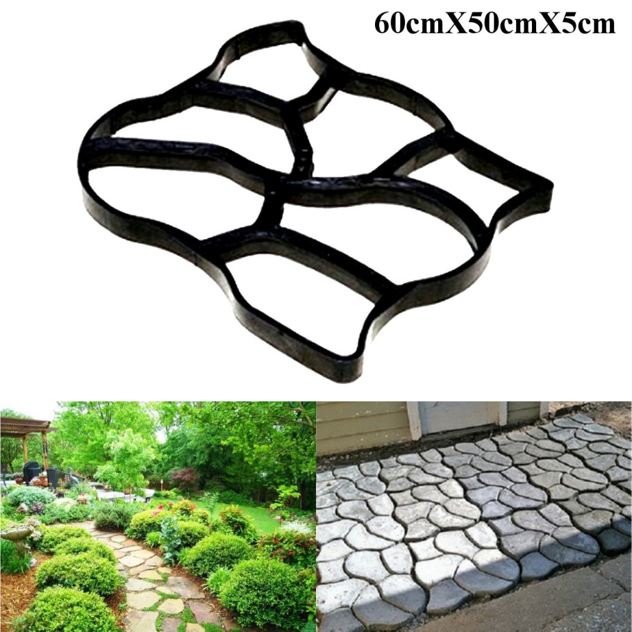 Форма для отливки садовых дорожек