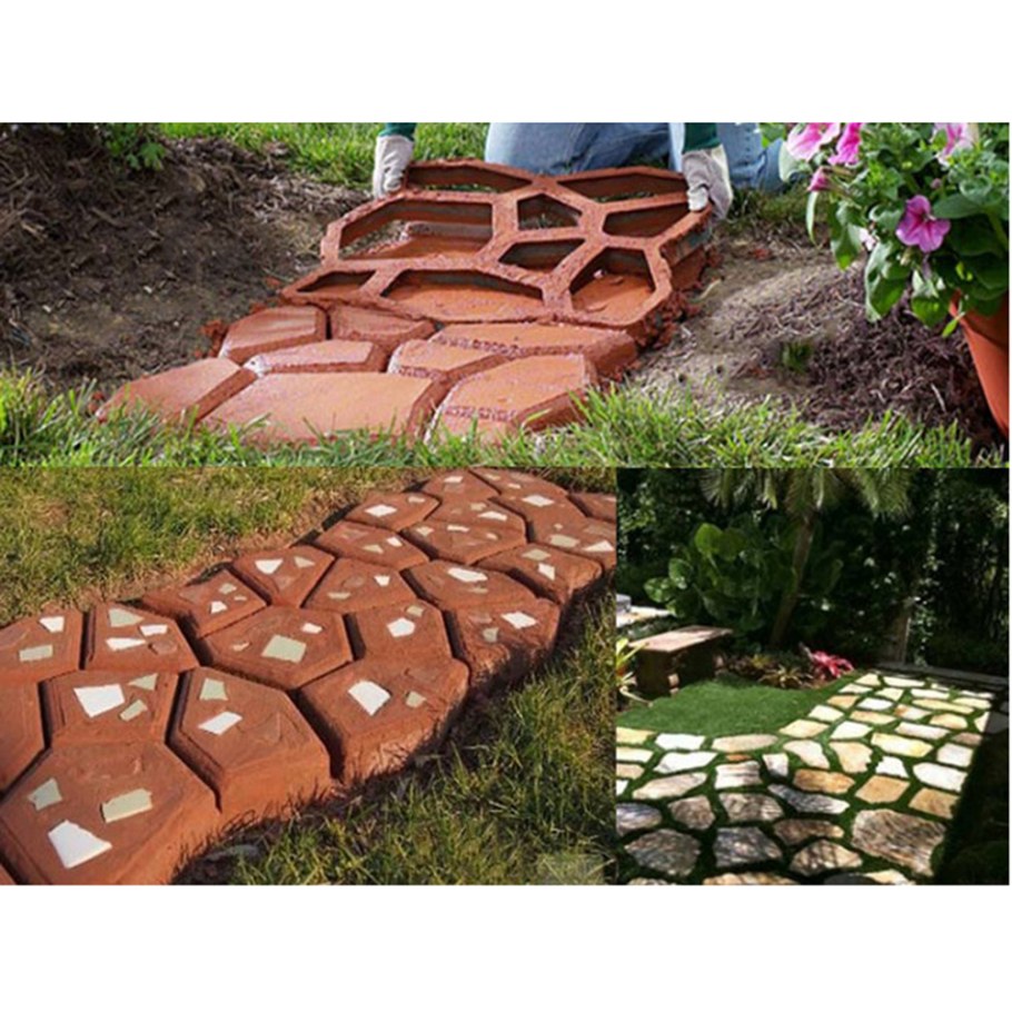 Форма для садовых дорожек