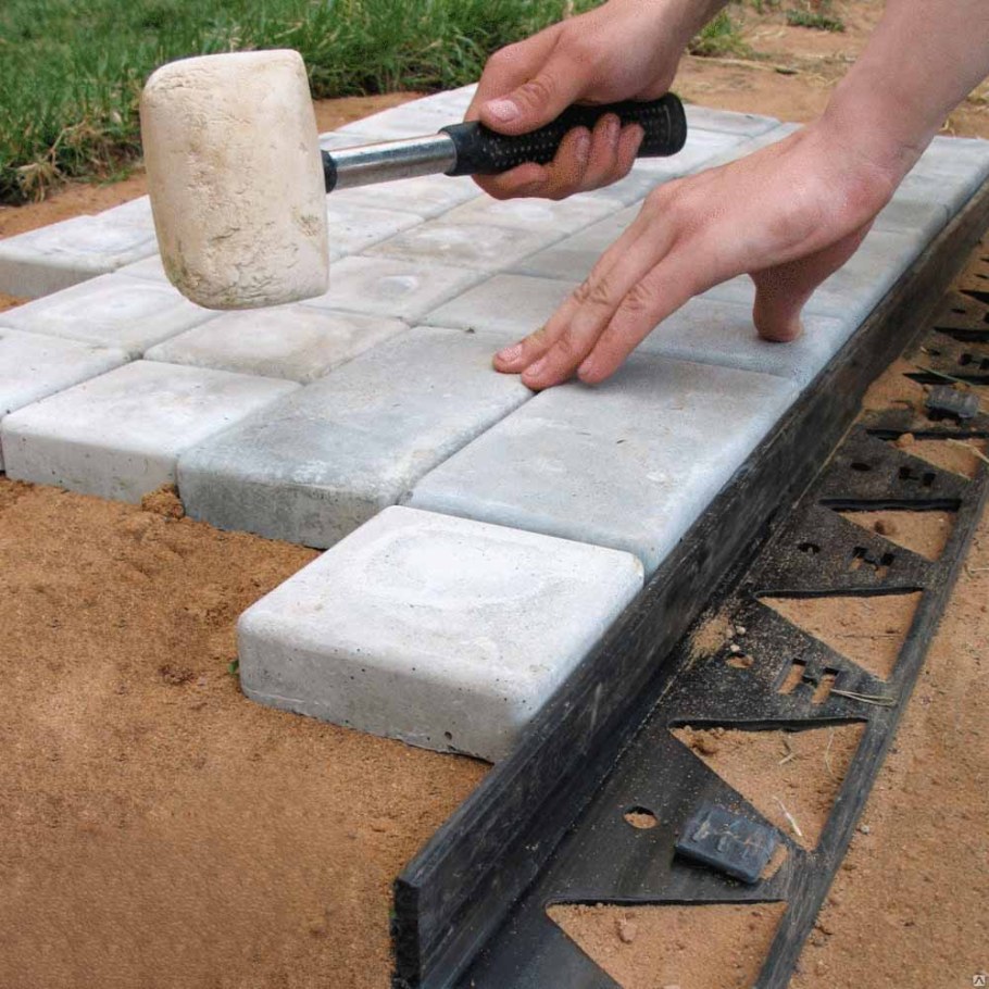 Бордюр пластиковый тротуарный "New Fix Pro"