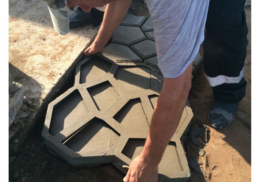 Форма "Садовая дорожка" 550х550х55