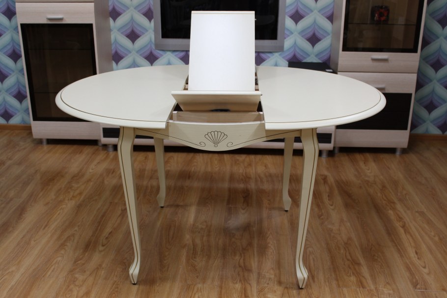 Стол капелла слоновая кость