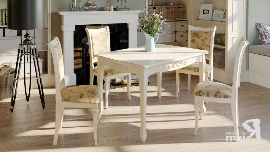 Стол Бристоль т1 (слоновая кость)