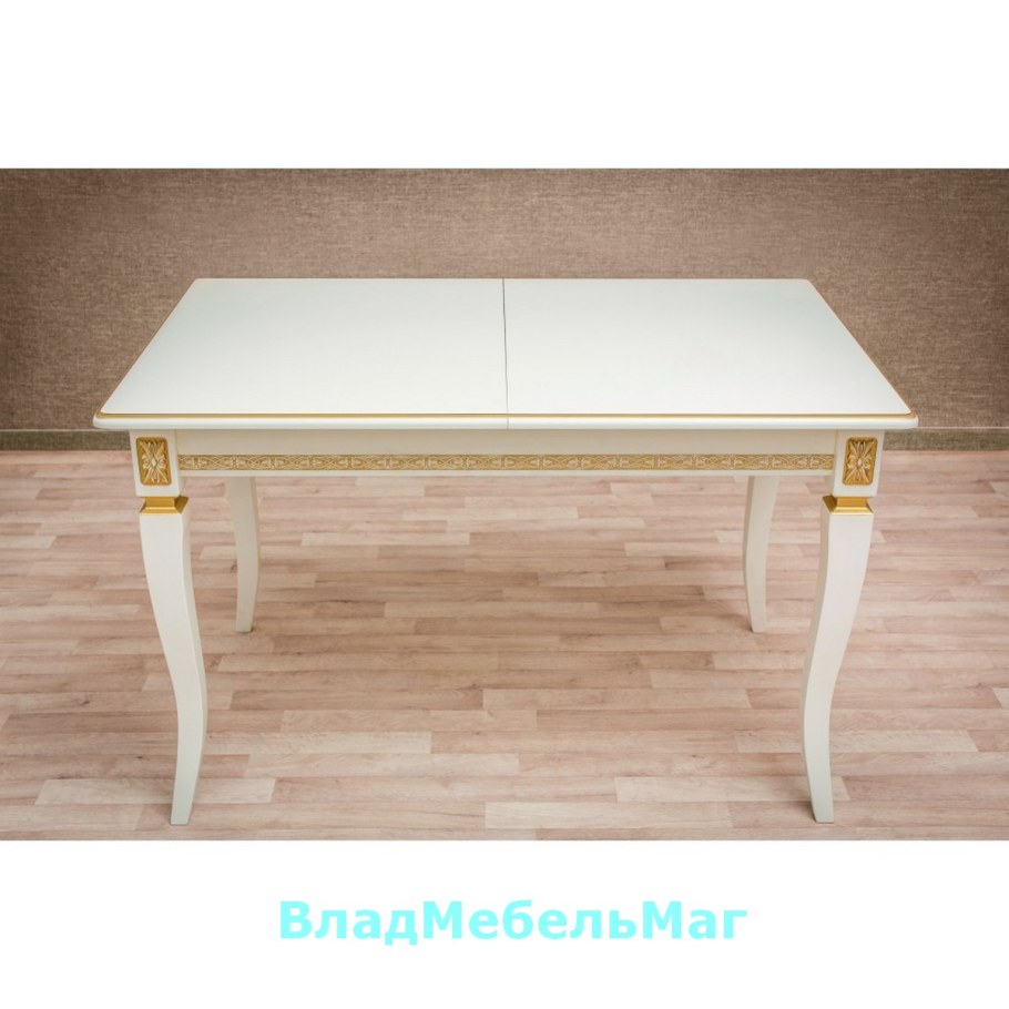 Стол Бонд 130 слоновая кость