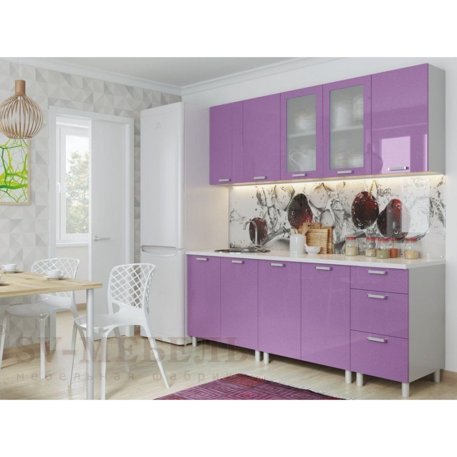 Кухня Лаванда св мебель 1.70