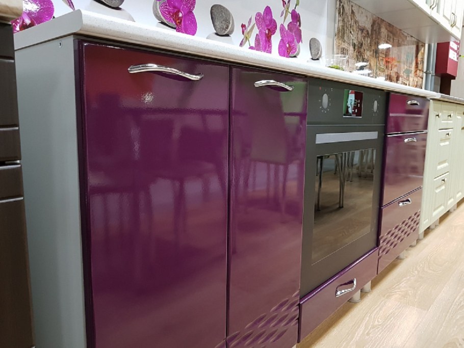 Кухня Стендмебель Линда баклажан