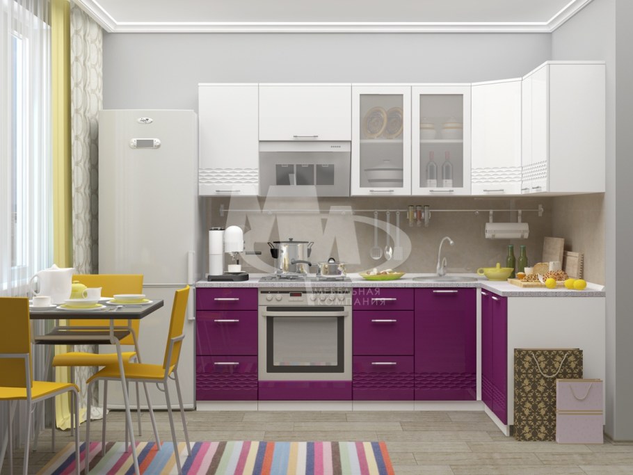 Модульная кухня волна