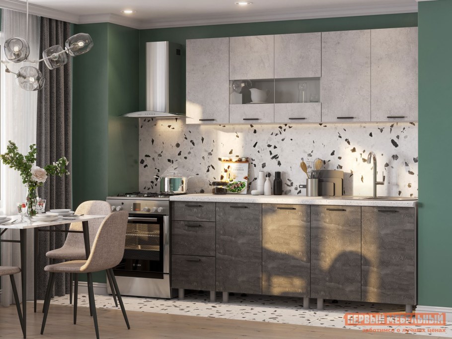 Кухня Модус цемент светлый св