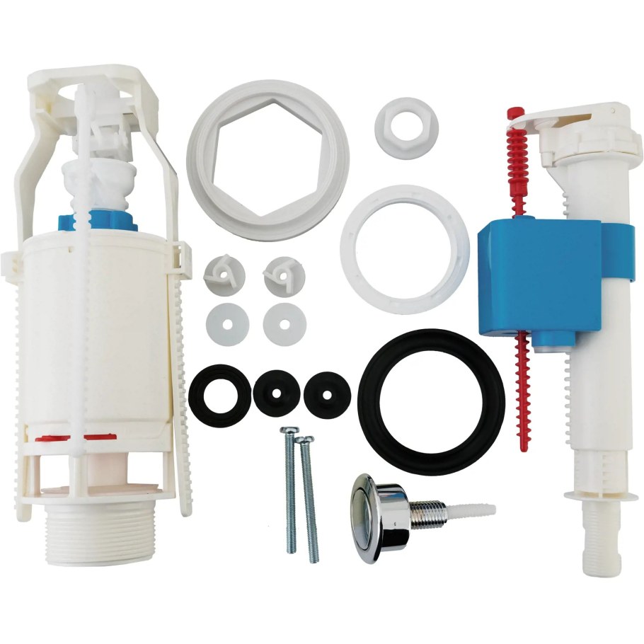 Арматура АНИПЛАСТ хром пластик нижняя подводка