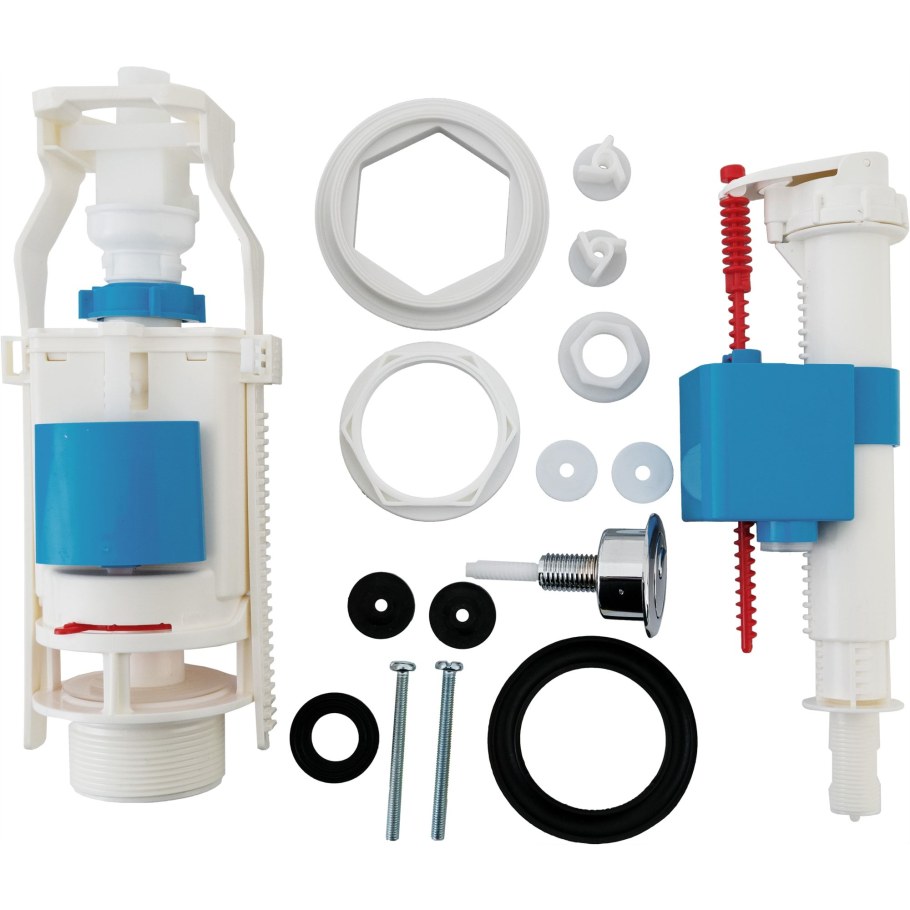 Арматура АНИПЛАСТ хром пластик нижняя подводка