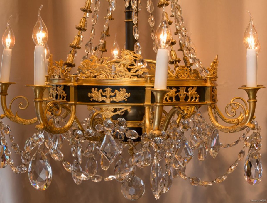 Хрустальная люстра Ампир