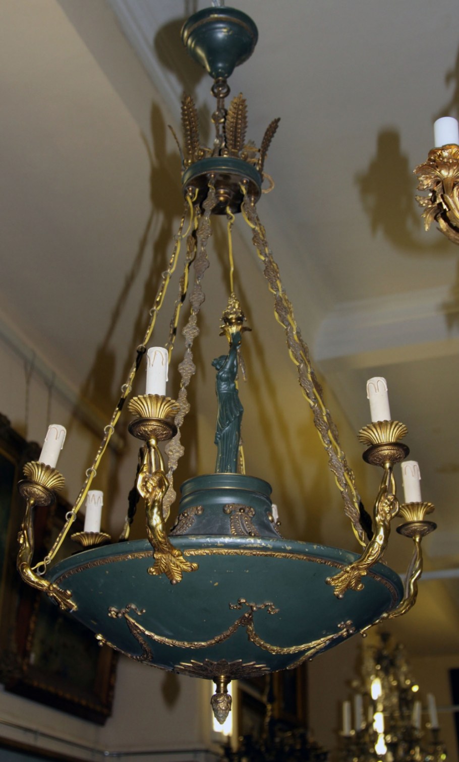 Люстры старинные сталинский Ампир