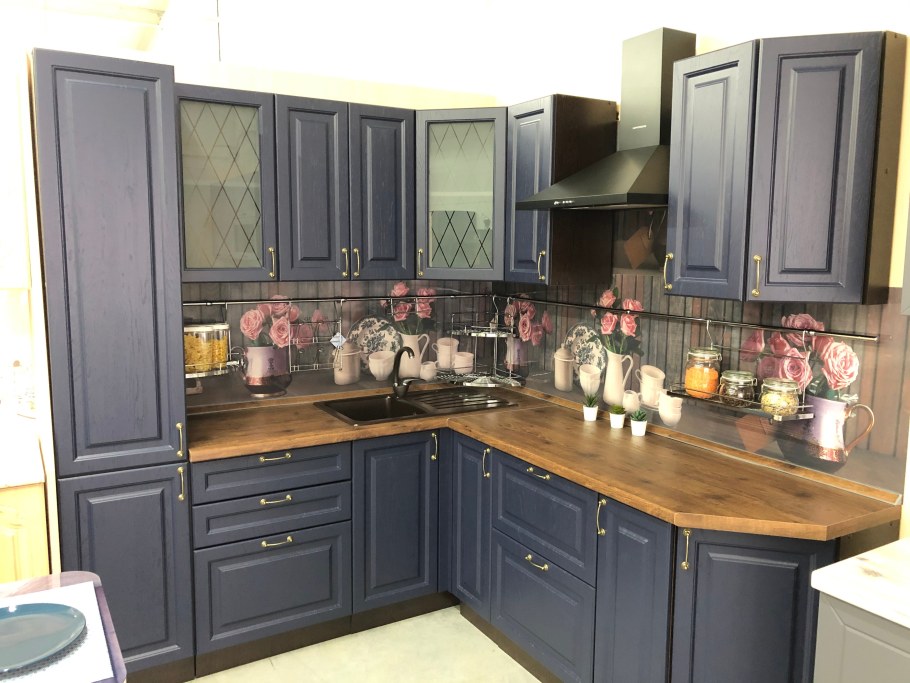 Кухня Ницца дуб чернильный