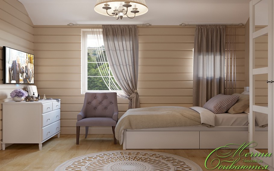 Спальня для пожилых людей