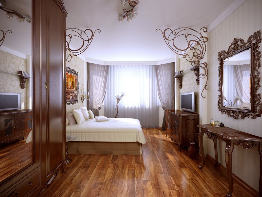Интерьер комнаты для дамы