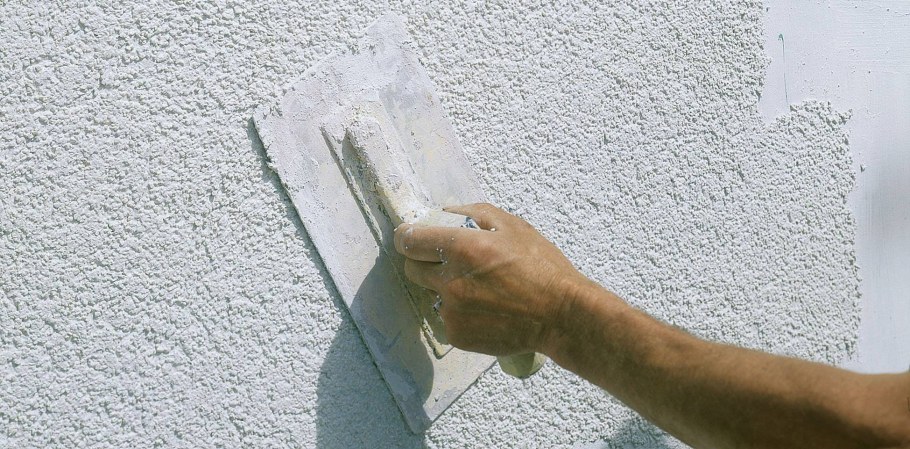 Фактурная краска Лакра нанесение