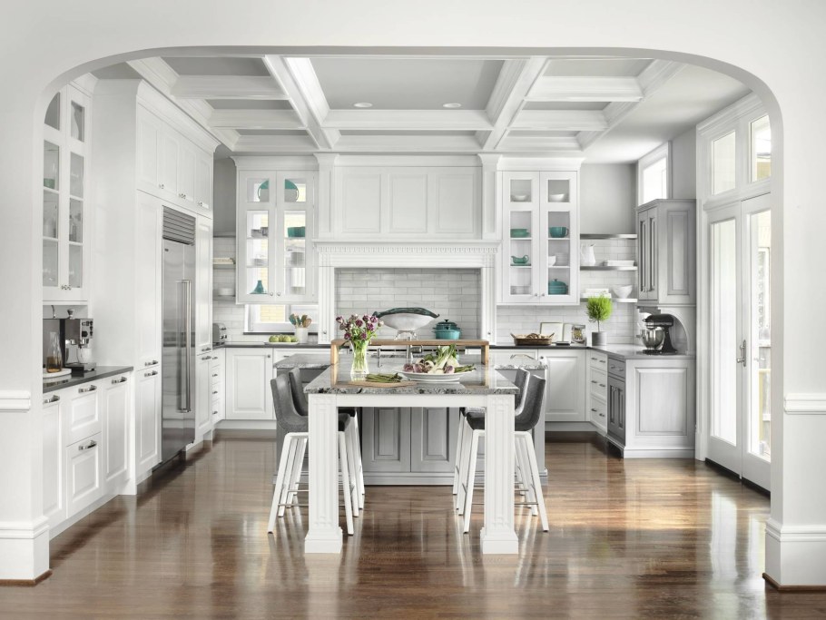 Кухни для просторных помещений