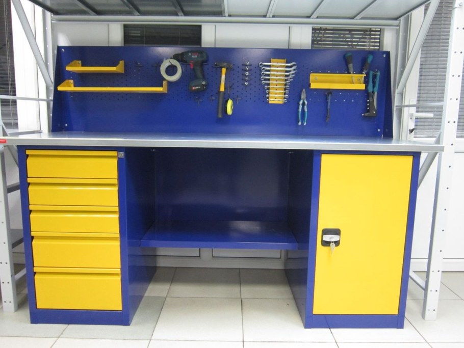 Верстак двухтумбовый ВП-4/1,6