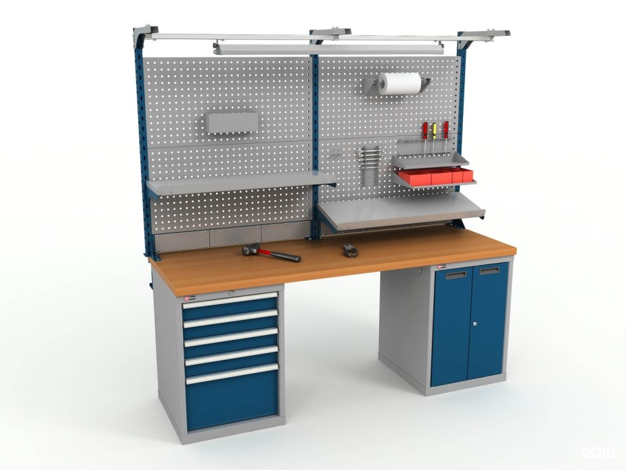 Верстак слесарный itp-1-td-s