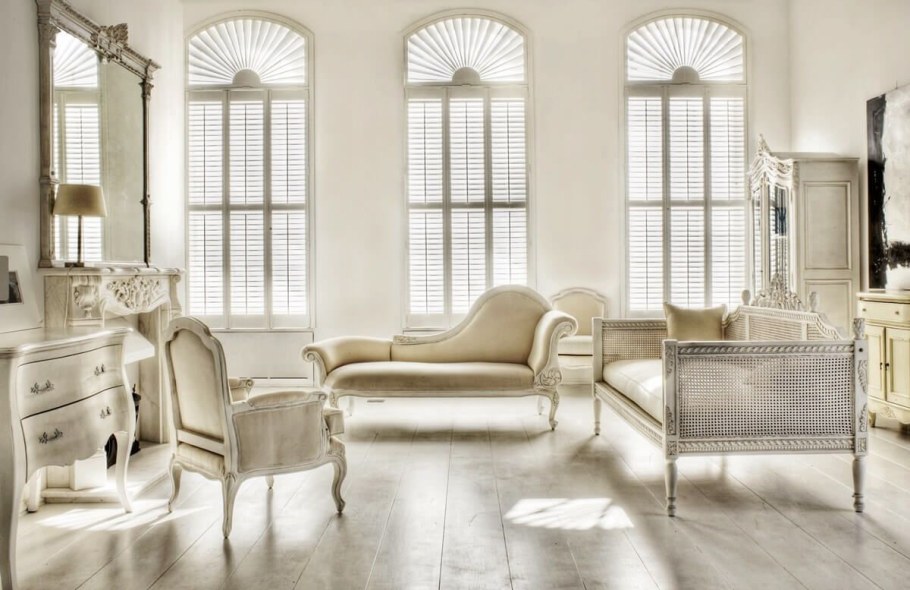 Белый цвет в интерьере