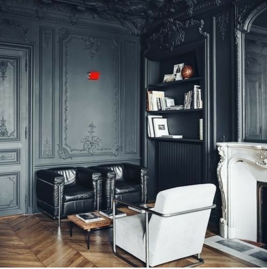 Буазери в интерьере лофт