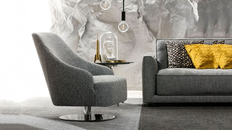 Berto Salotti. Кресло Hanna.