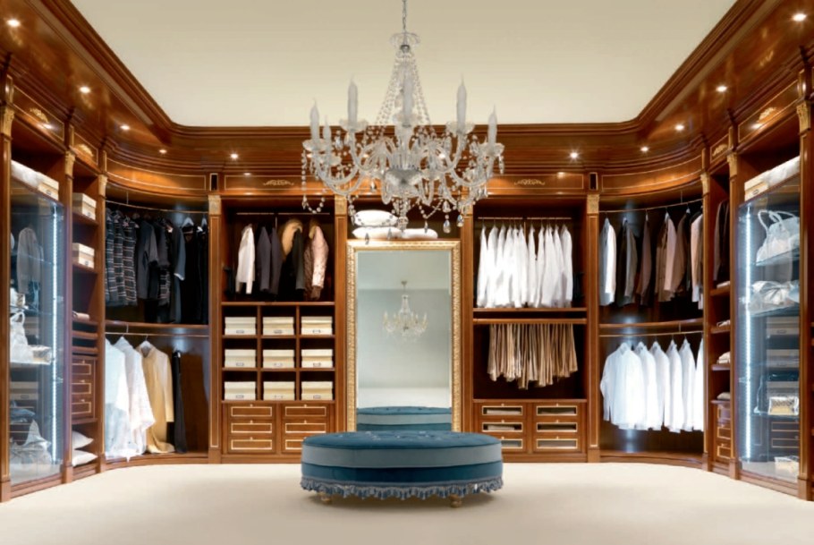 Шикарная гардеробная