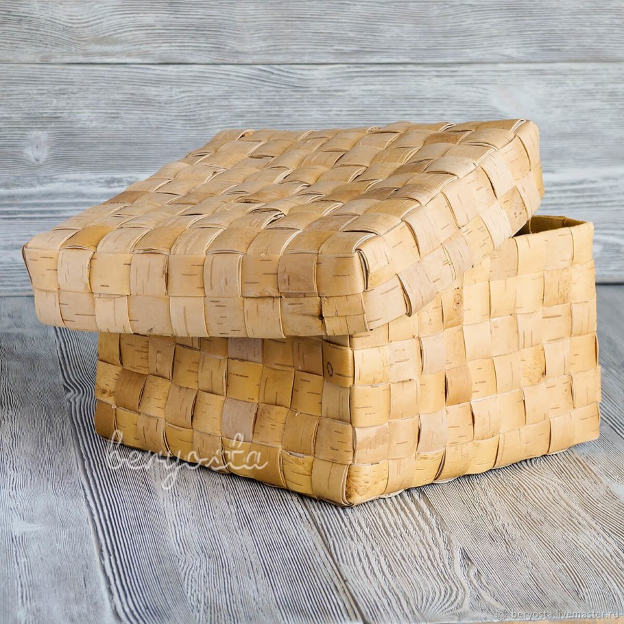 Коробочки из бересты