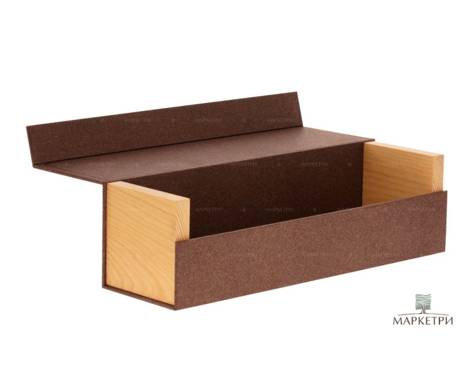 Кашированная коробка с магнитным клапаном