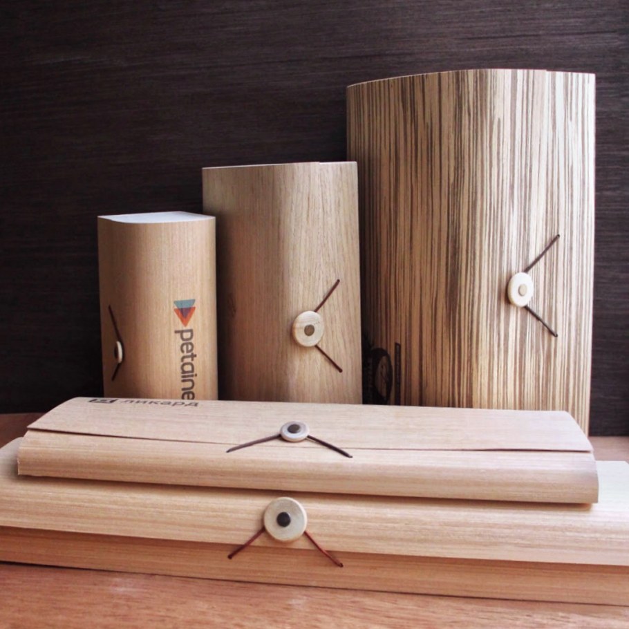 Креативная деревянная упаковка