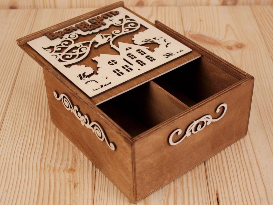 Подарочные коробки из фанеры