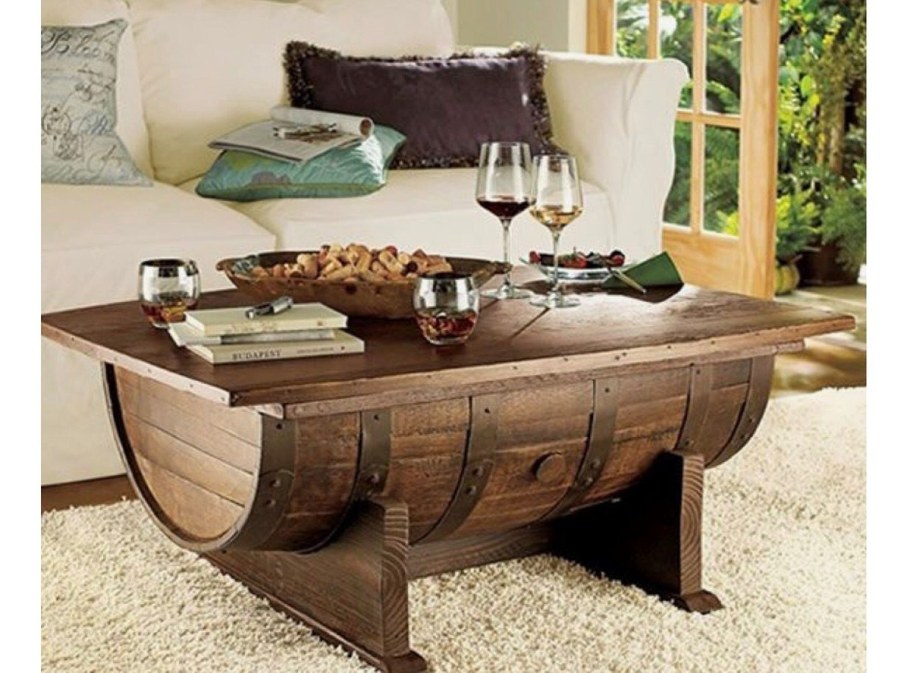 Необычная деревянная мебель