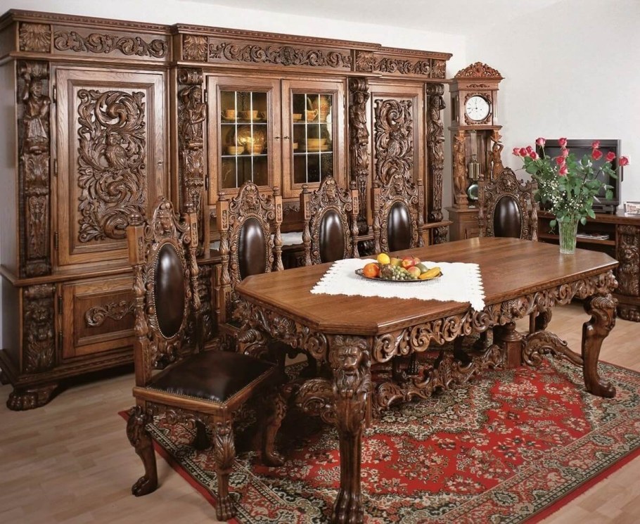 Резная мебель