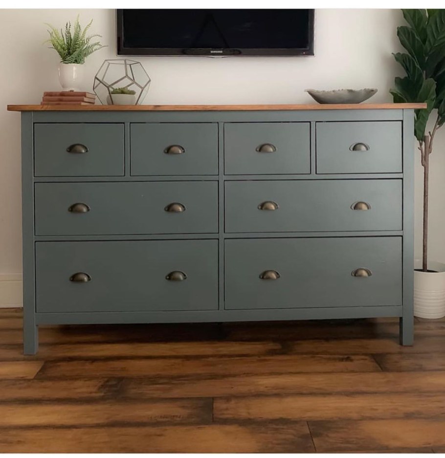 Комод ХЕМНЭС зеленый