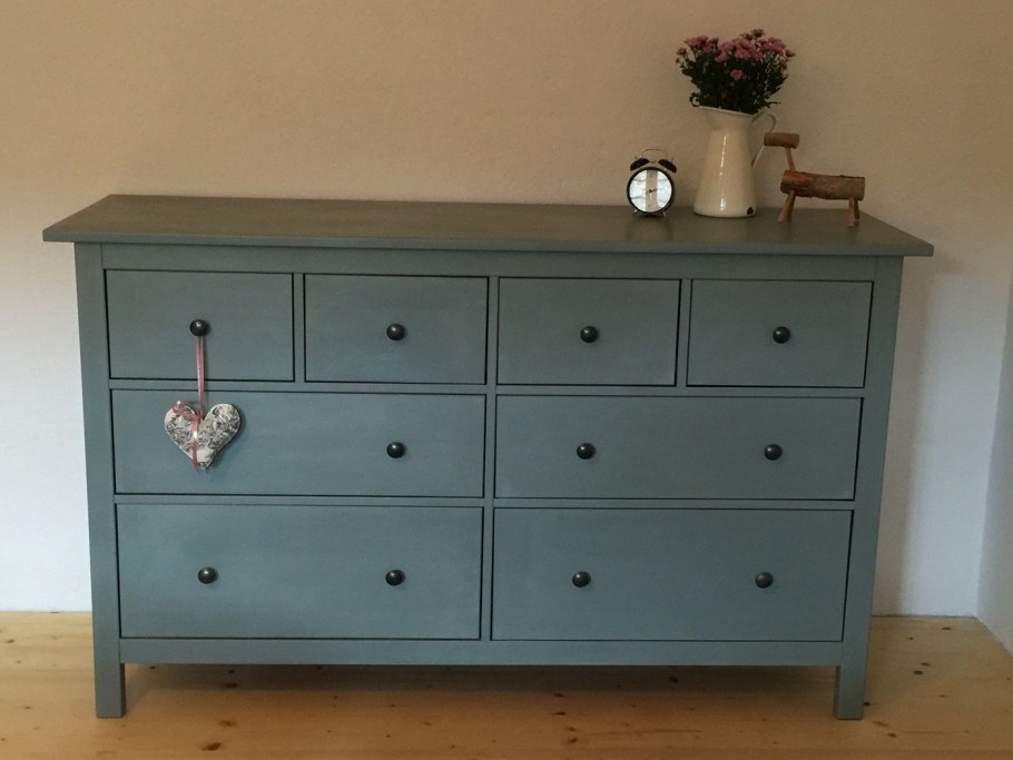 Икеа комод красный ХЕМНЭС