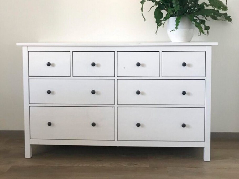 Комод икеа белый ХЕМНЭС