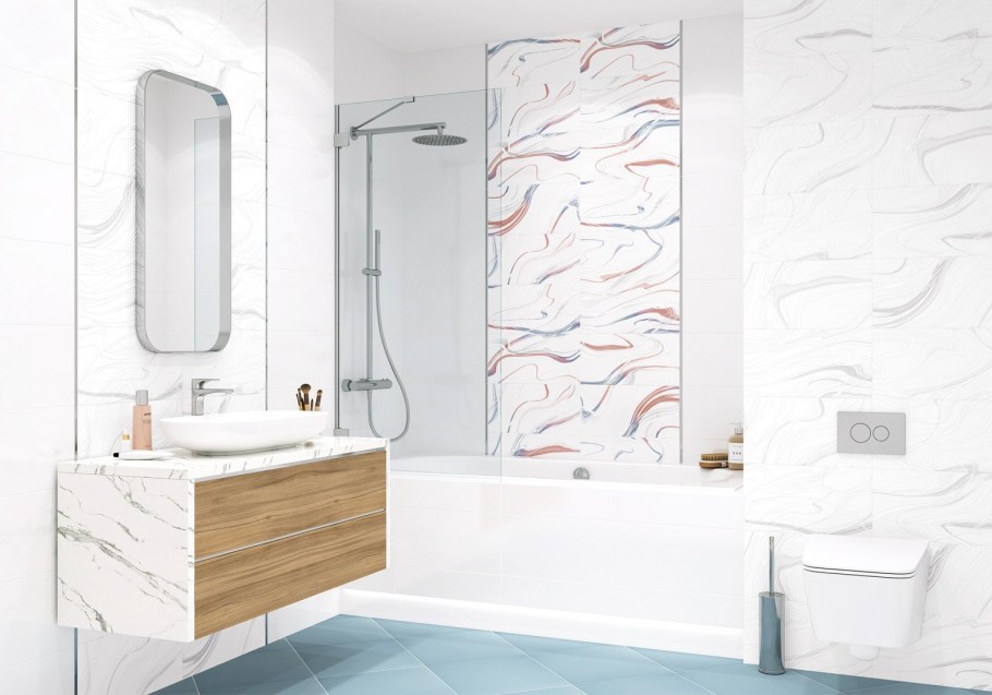 Esprit Calacatta wt9esr00 плитка настенная 250 500 9