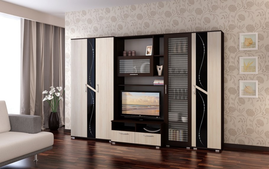 Гостиная Вега 5-4-2-3 Леко