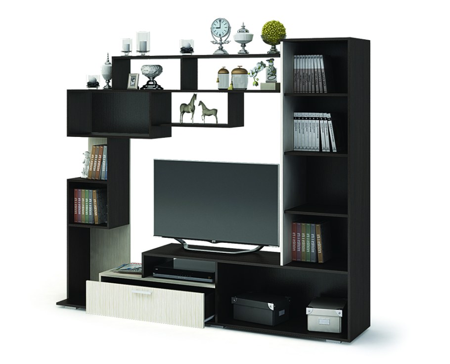 Капри гостиная венге/белфорт Стендмебель