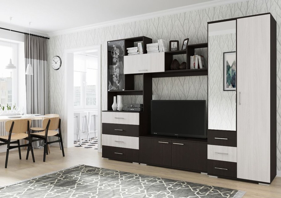 Гостиная 7 ясень шимо