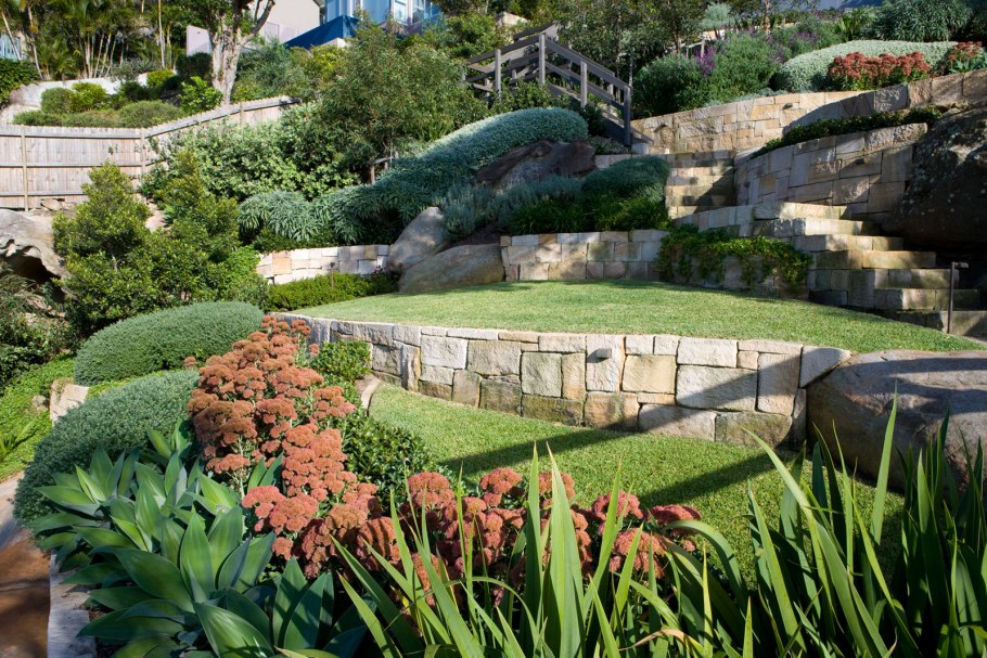 Подпорная стенка сады Возрождения Италия