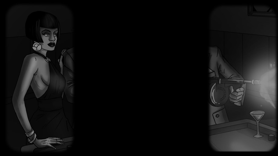 Нуар девушка арт