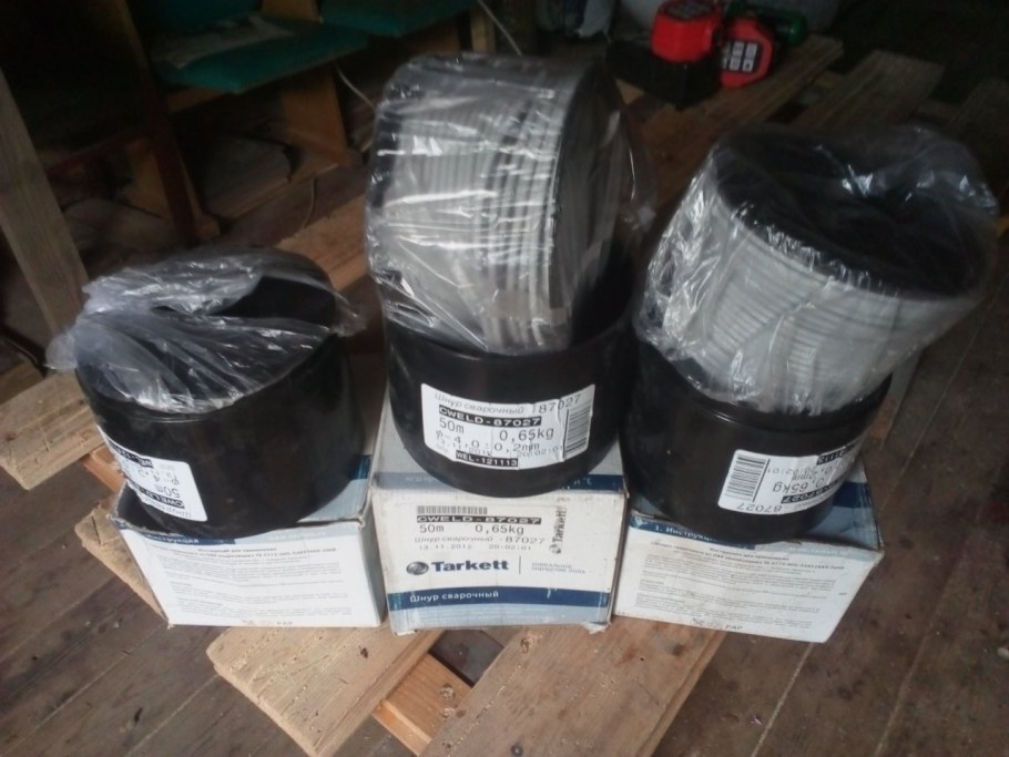 Шнур сварочный 92160 (серый) Tarkett (50м)
