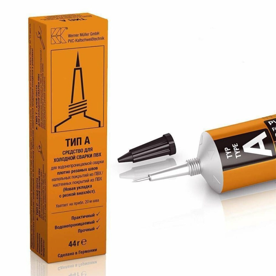 Клей "Werner Muller" для холодной сварки, Тип с