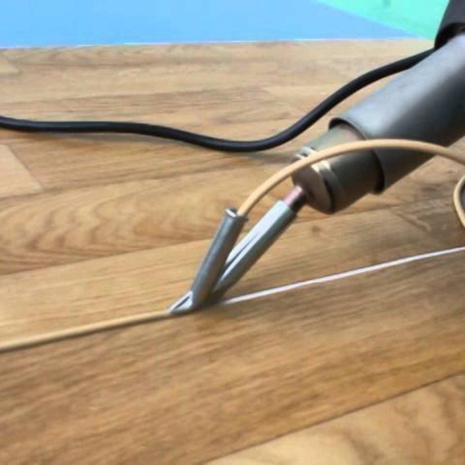 Сварка гомогенного линолеума