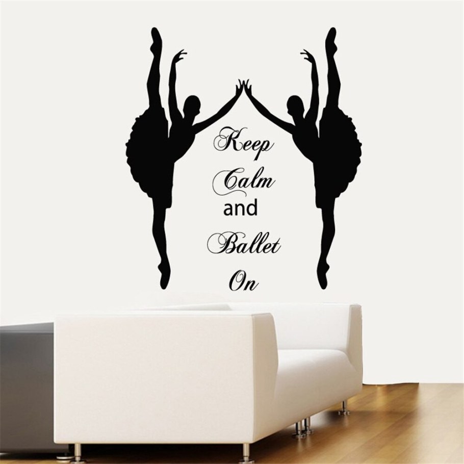 Надпись балерина