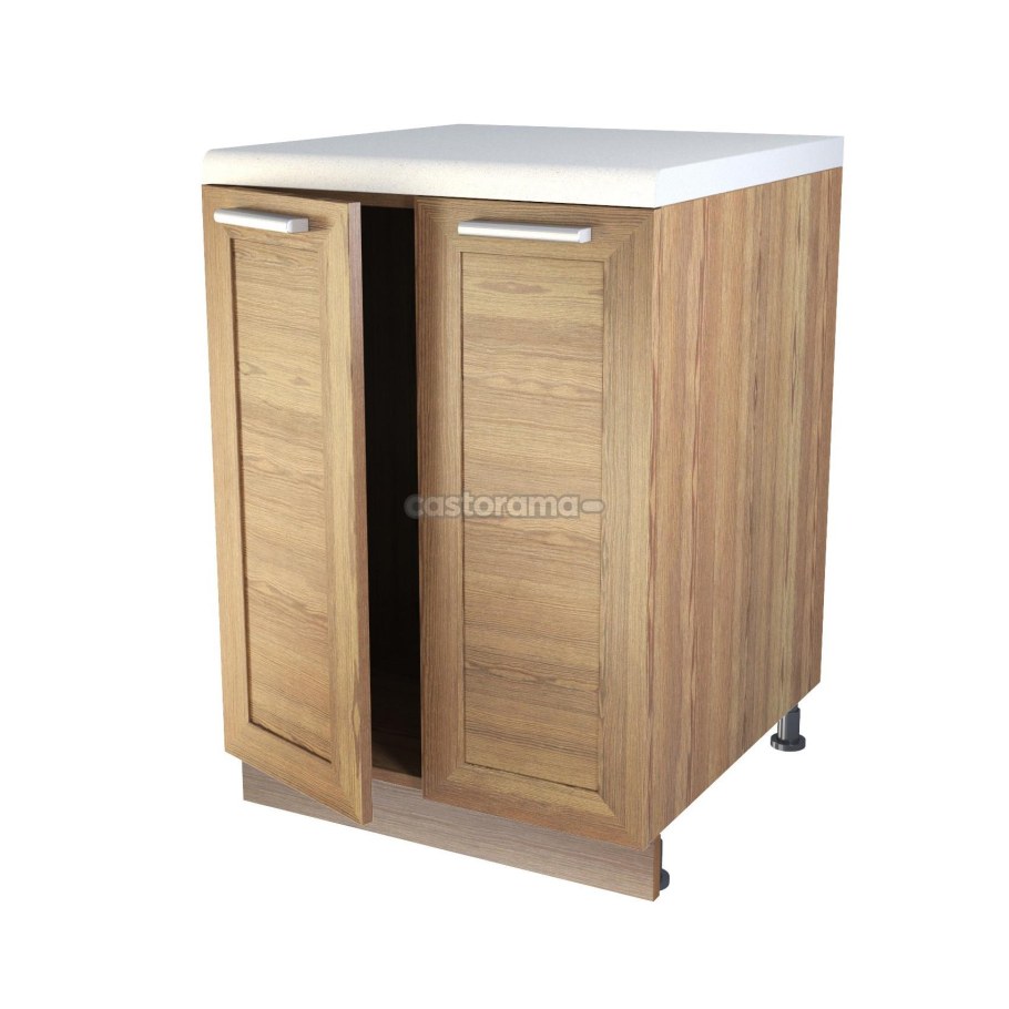 Шкаф напольный Grade дуб цинамон, 2 ящика, 80 х 82 х 60 см